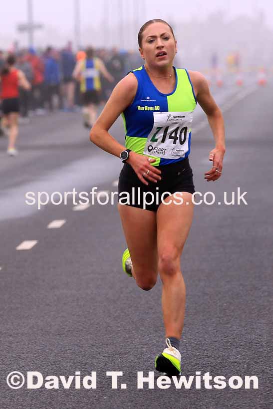 Senior womens 6 Stage 2023 Northern Mens 12 stage and Womens 6 Stage Relays and Young Athletes, Redcar. Photo: David T. Hewitson/Sports for All Pics